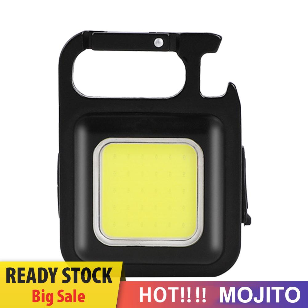 Senter LED COB Mini 500 Lumens Dengan Gantungan Kunci