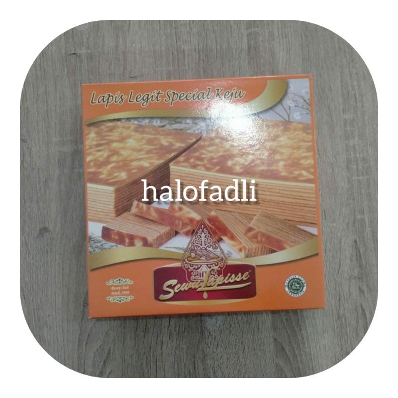 

Lapis Legit Rasa Keju vacuum