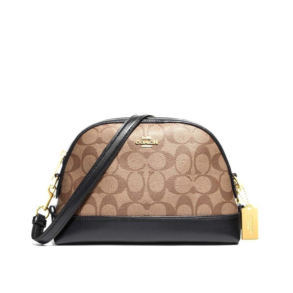 Coach F76674 Khaki Black