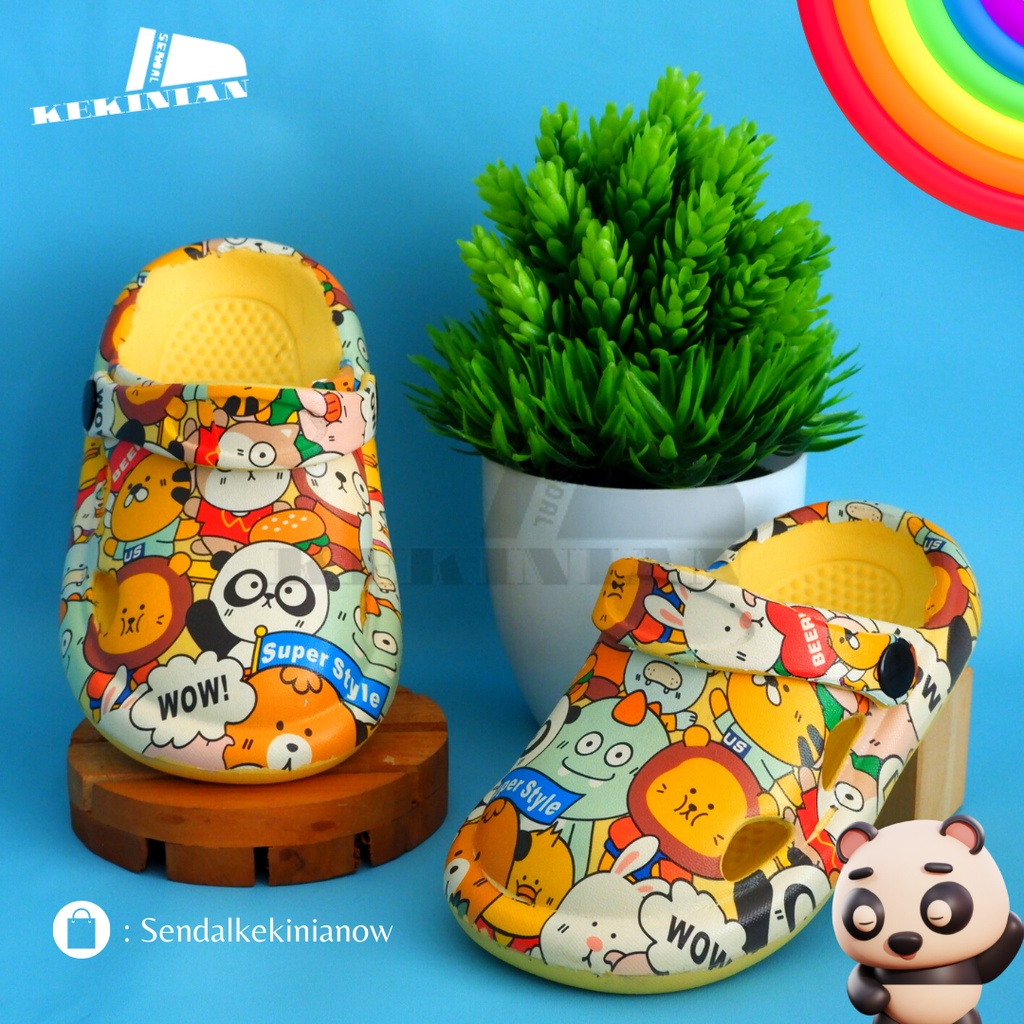 Sandal Kodok Anak Baby Series/ Sendal anak /Sandal anak Sendal anak motif/Sandal anak motif