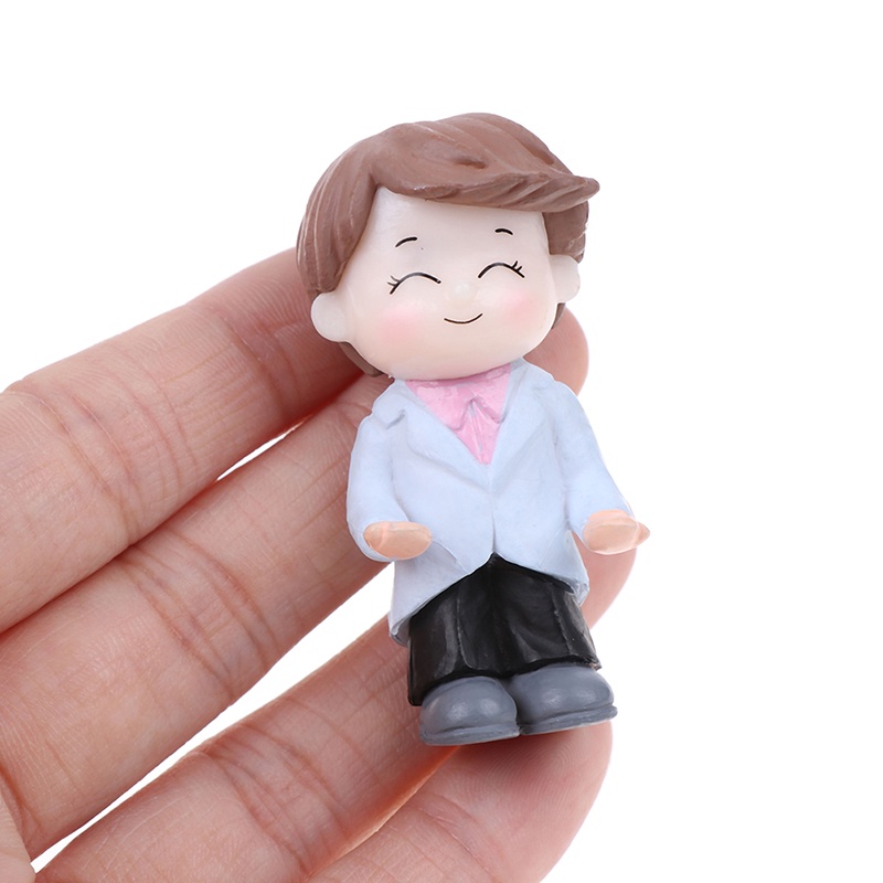 # Kaos T-Shirt Wanita Lengan Pendek Motif Print #1 Set Miniatur Pasangan Kekasih Untuk Dekorasi Rumah Boneka