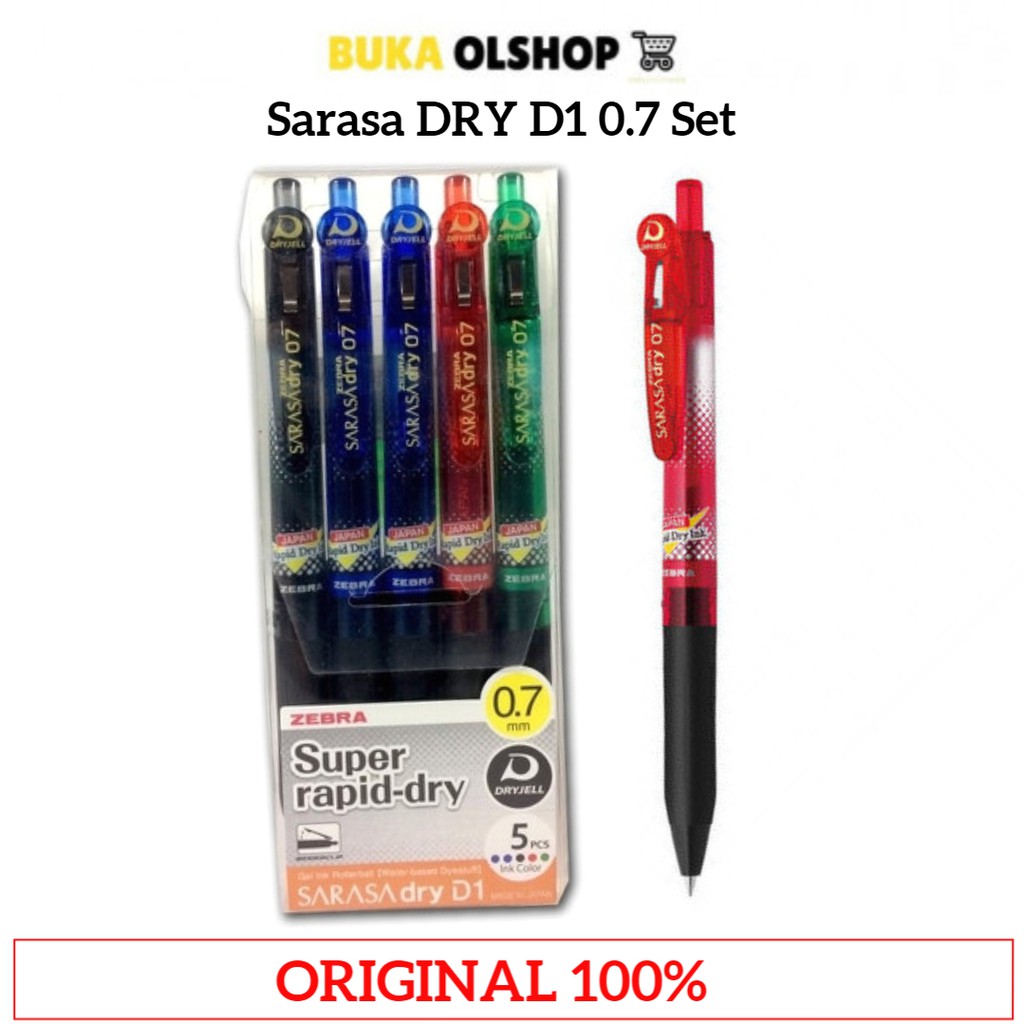 

Bolpoin Sarasa DRY Gelpen Zebra Refill Sarasa DRY