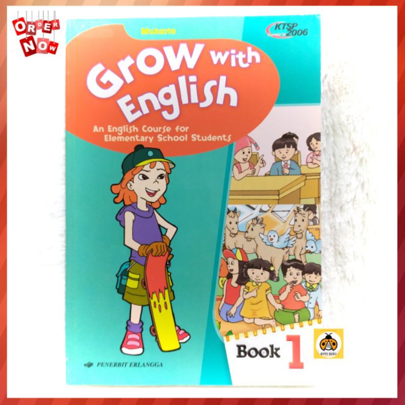 Grow With English Kelas 1 SD/MI KTSP - Erlangga