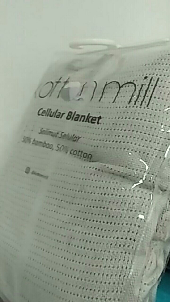 Kotton Mill Selimut Selular Bambu Katun / Bamboo Cotton Cellular Blanket