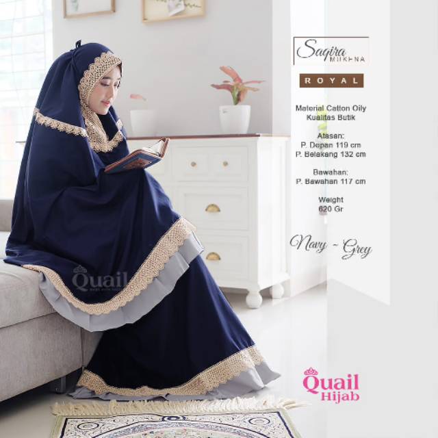 Saqira Mukena ORI QUAIL HIJAB