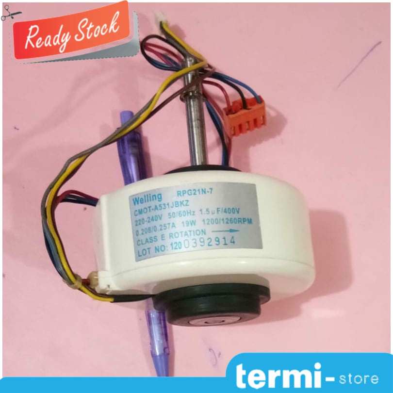 Indoor Dinamo Motor Fan Ac Sharp MHL JML Ion Plasmacluster Welling Asli