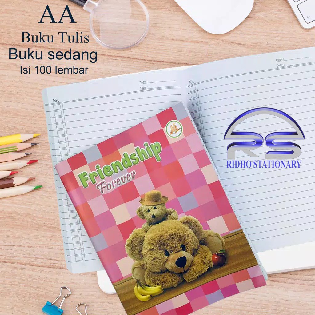 

Buku Tulis AA 100 Lembar [ECERAN]