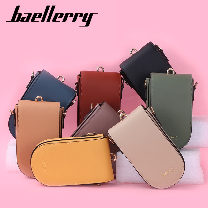 [BISA COD] Tas Selempang Dompet Wanita BAELLERRY YOUNG WILL SHOW Dompet Panjang Tali Original N8613