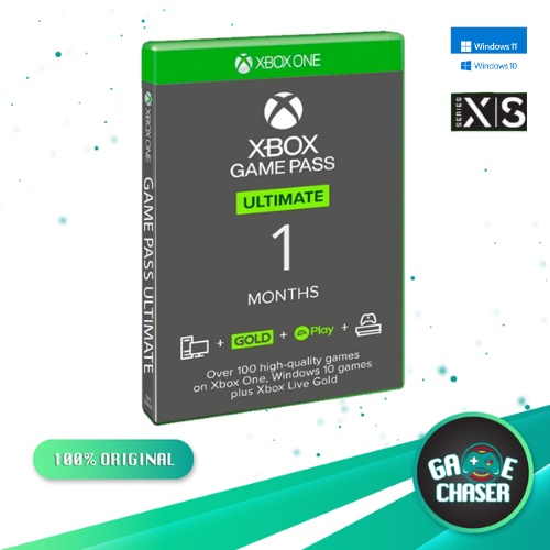 Xbox Game pass Ultimate 1 Bulan for Xbox one series X|S Windows 10 - Account 1 Bulan