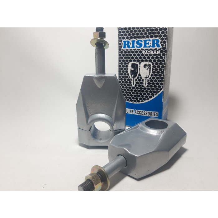 Riser setang KLX bf 150 silver  EKA  MOTOR bisa bayar cod lo kak