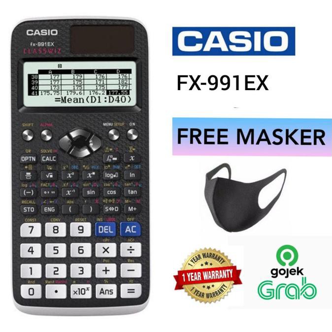 

KALKULATOR CASIO FX 991 EX - CUCI GUDANG LHOOO