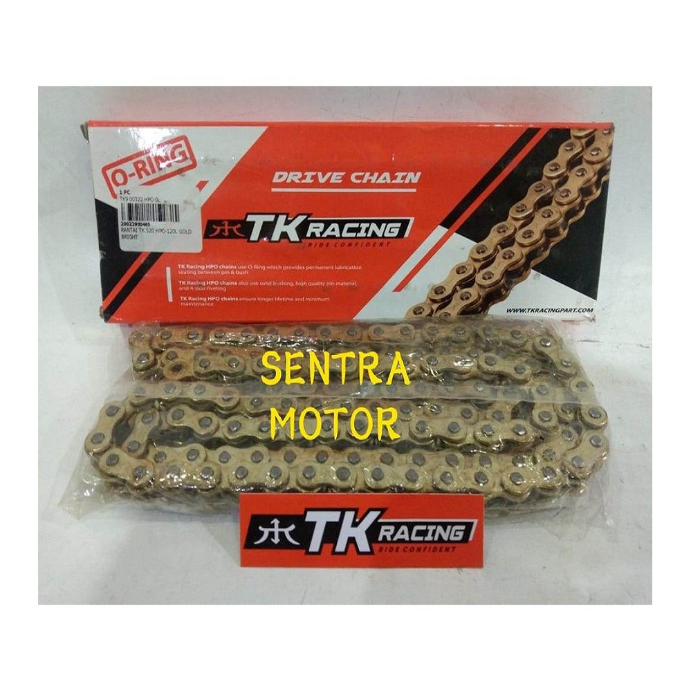 Rantai TK Racing Tipe O-Ring Ukuran 428x130 / 428-140L