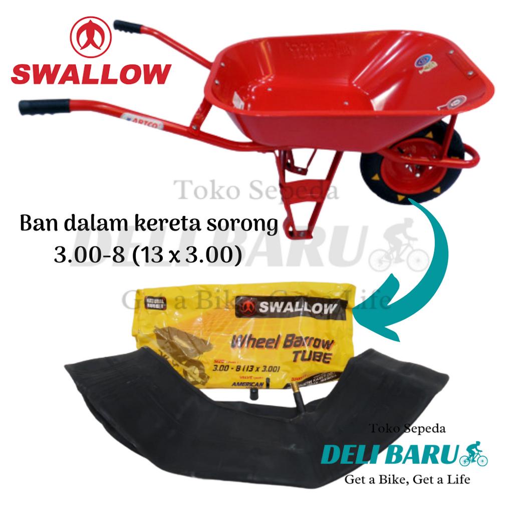 Swallow Ban dalam 300 - 8 kereta sorong 13 x 3 gerobak pasir dorong artco