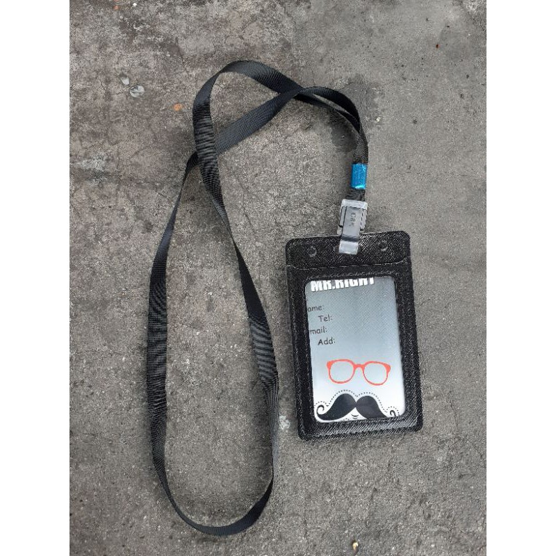 

Tempat id card name tag imitasi dua slot kartu terlaris