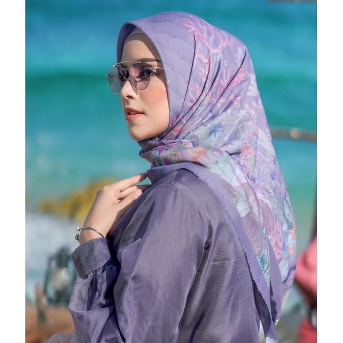 BUTTONSCARVES X DISNEY THE LITTLE MERMAID VOAL SQUARE