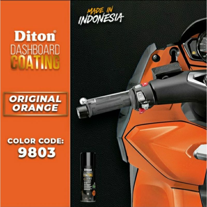 CAT SEMPROT DITON PREMIUM DASHBOARD COATING 9803 ORIGINAL ORANGE
