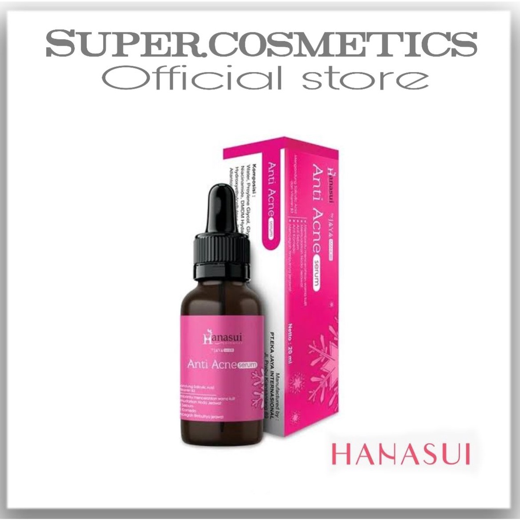 SERUM HANASUI ANTI ACNE PINK BPOM