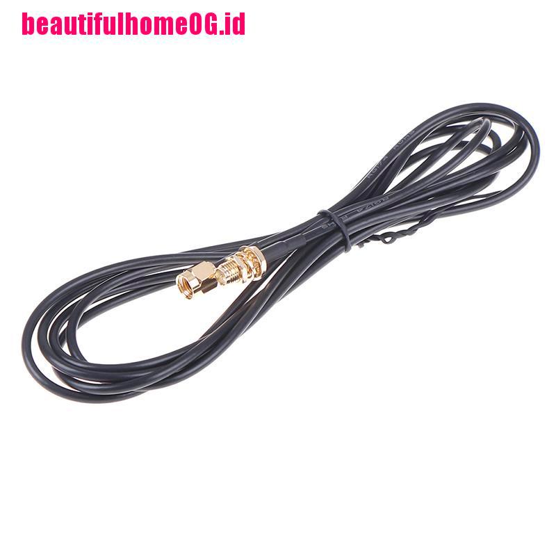 1pc Rg174 Rp-Sma Kabel Extension Router Antena Wifi Male Ke Female