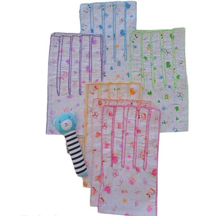 6 Pcs Gurita Bayi Tali Motif Gambar /  Gurita Bayi Tali / Gurita Bayi Ikat