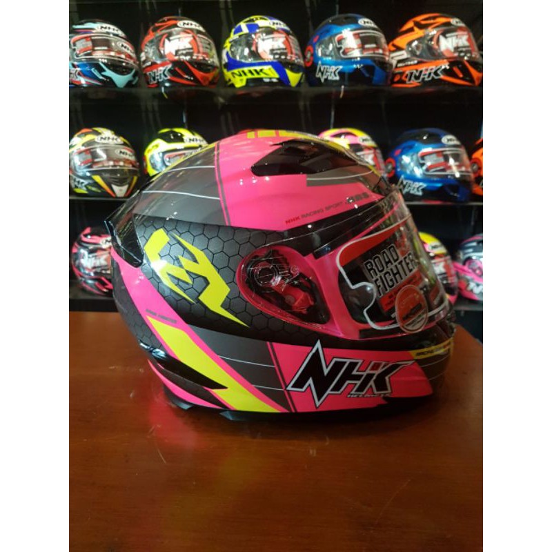NHK RX9 PINK FLUO BLACK