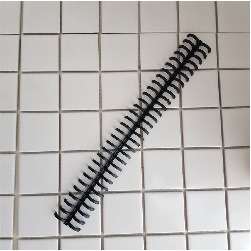 

Ring Flashee Binder DIY Spiral Binder Strip Loose Leaf Binding Strip Hitam