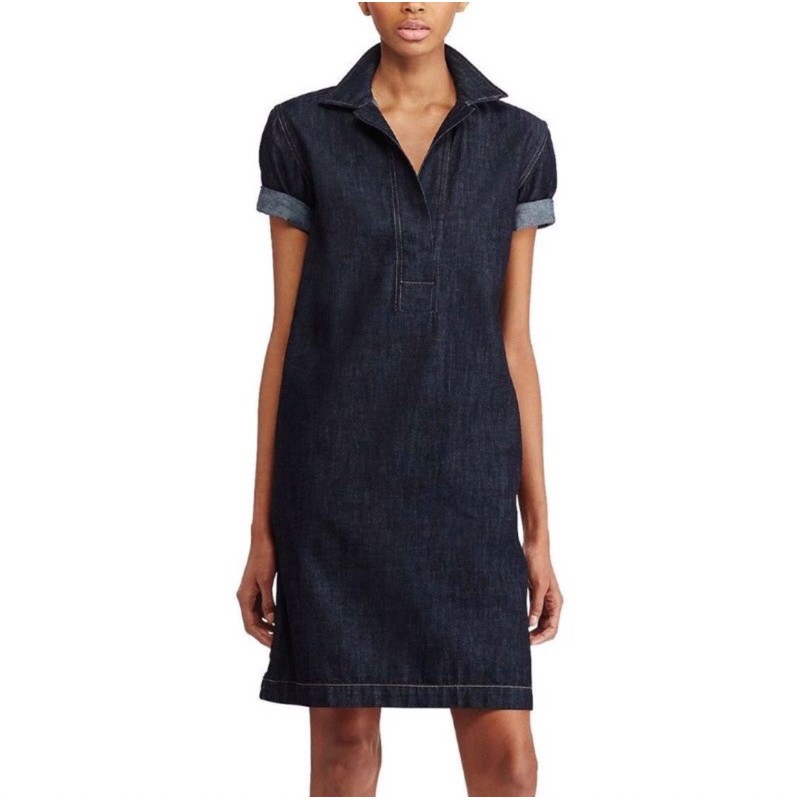 lauren ralph lauren denim casual dress