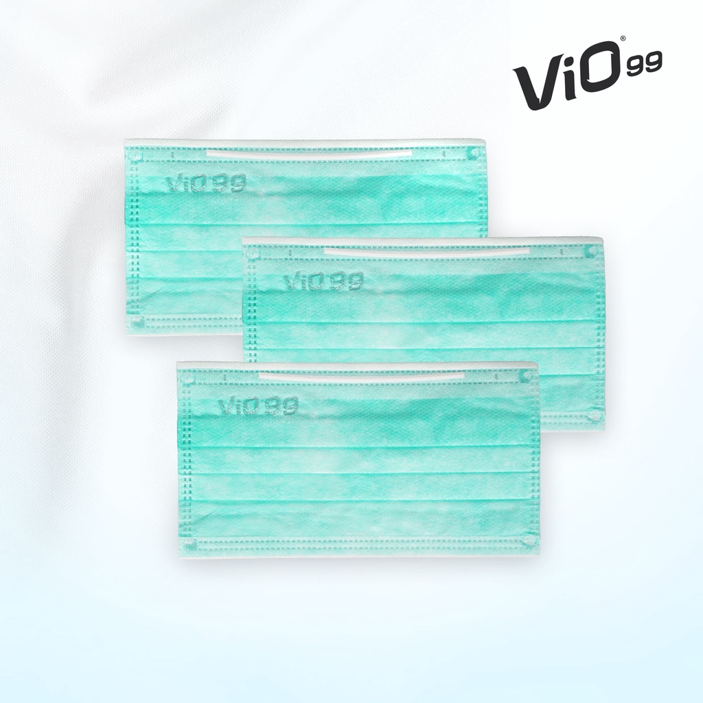 Vio - Mask '5S 3 Ply Earloop Masker Medis bfe, vfe dan pfe 99%