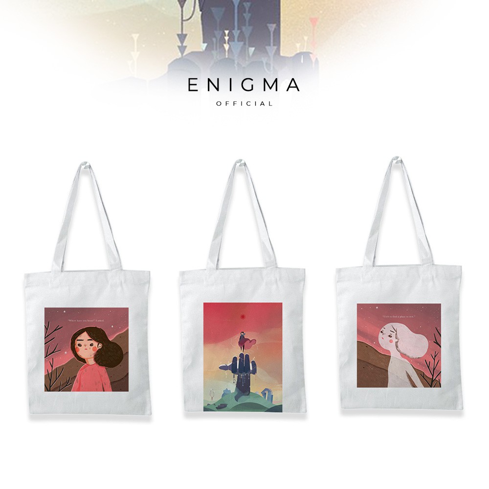 SALE TOTEBAG KANVAS ORIGINAL ENIGMA TOTEBAG KANVAS COLLECTION OY