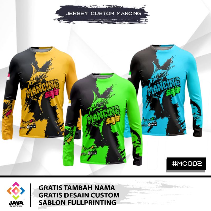 CUSTOME KAOS BAJU JERSEY MANCING FULL PRINTING FREE DESAIN BEST SELLER