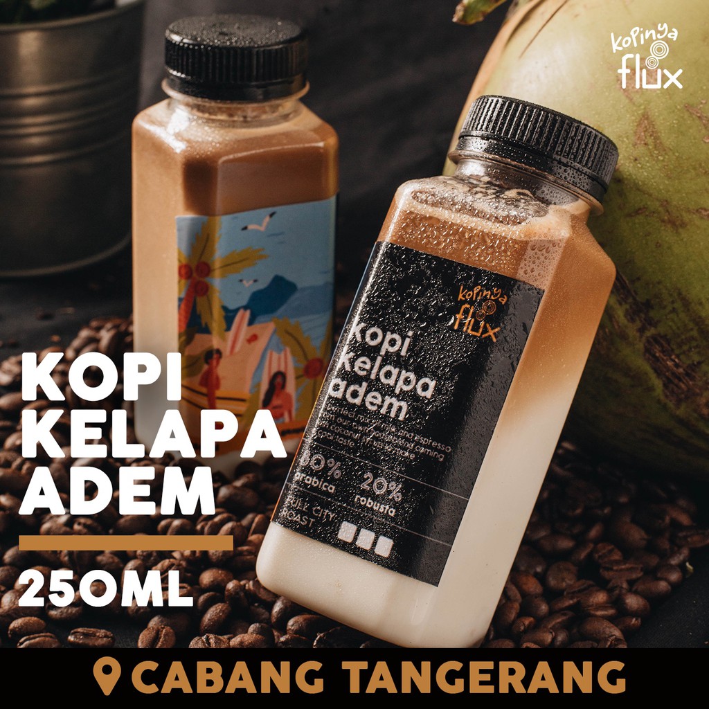 

Kopi Kelapa Adem (alt Kopi 1 Liter) Latte by Kopinya Flux