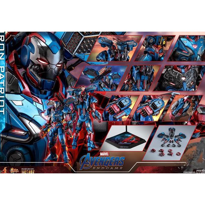 DP PO Hot Toys Iron Patriot Hot Toys Iron Man War Machine End Game DISKON Kode 116