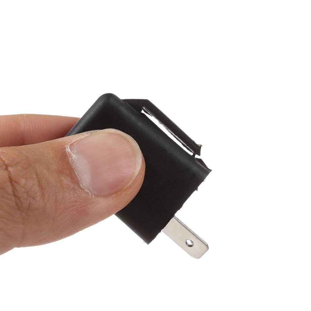 SUYO 1/2pcs Electric Tricycle Buzzer Adjustable LED Flashers Electric Vehicle Accessories 2Pins Buzzer