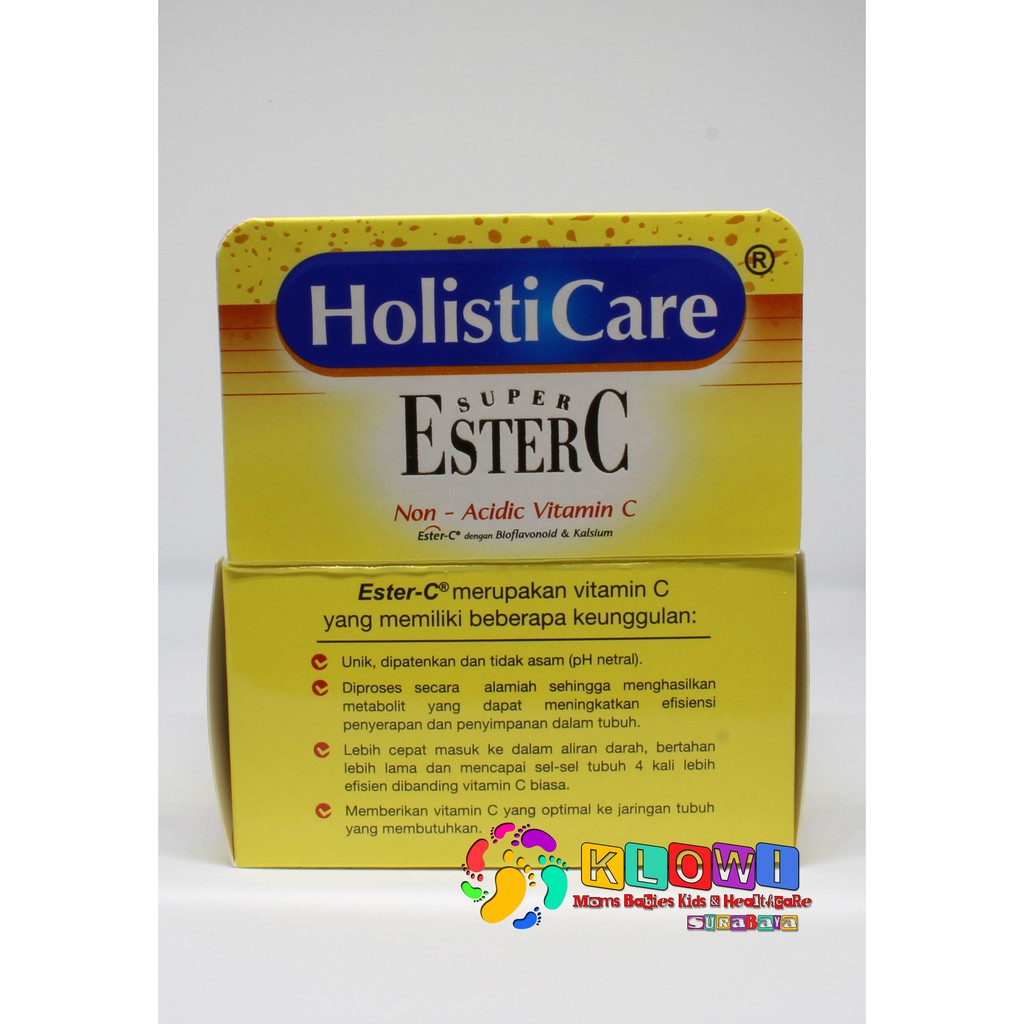 Holisticare Super Ester C - Isi 90 Tablet