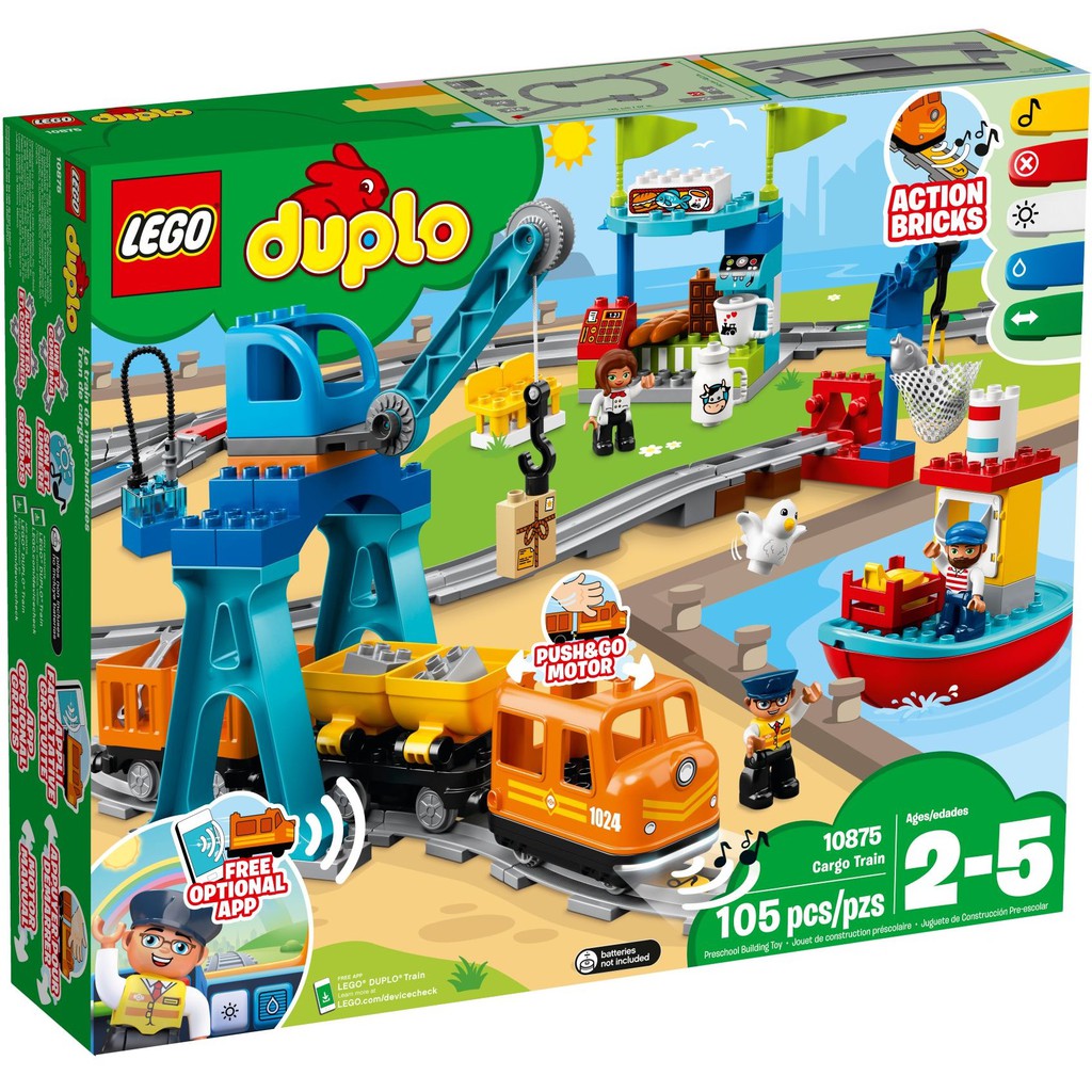 Lego 10875 Duplo Cargo Train
