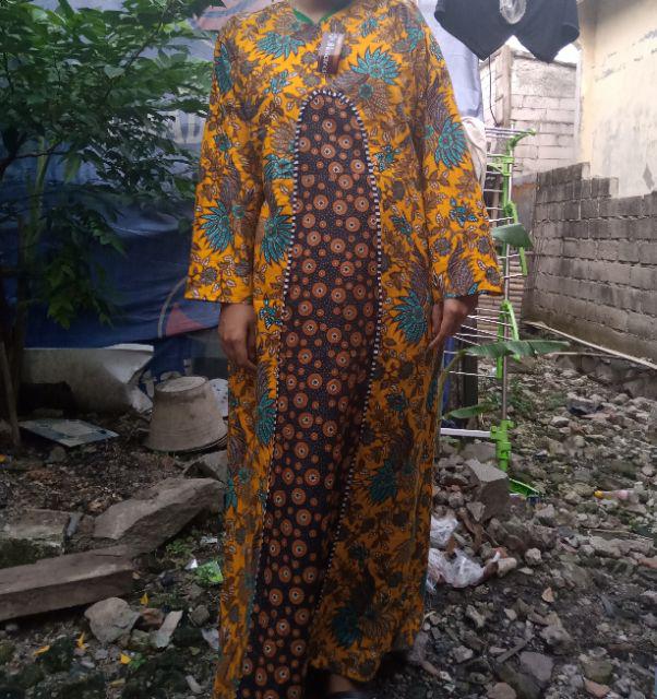 [ Gamis Jumbo ] Terbaru Gamisbatik Sekar Wangi Big Size Ld 120cm Batiksolo Batikmodern Fashionmuslim