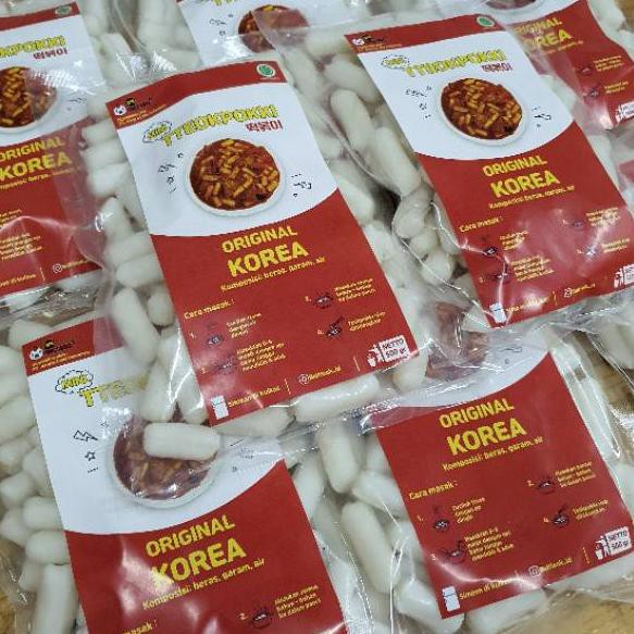 

REAL PICT! PROMO 500g/GunsDapur 떡볶이 TTEOKPOKKI KOREAN FOOD 500g tteokbokki / tokpoki
