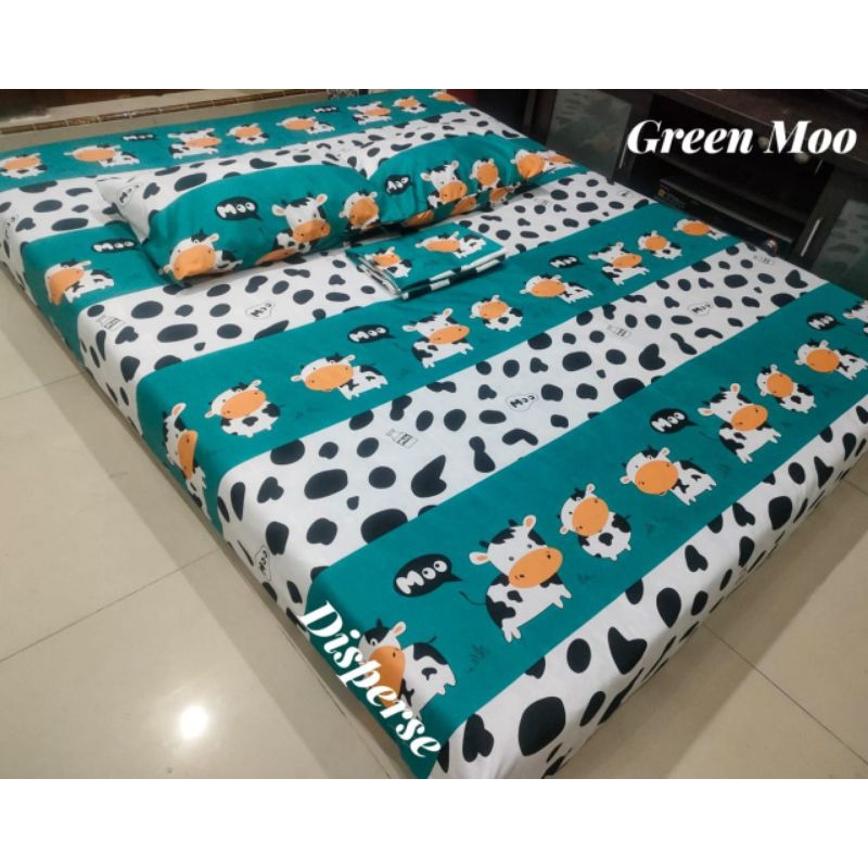 Sprei Green Moo