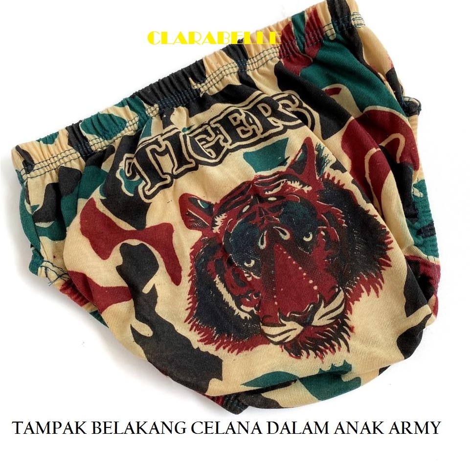 Celana Dalam Anak Laki-Laki Motif ARMY