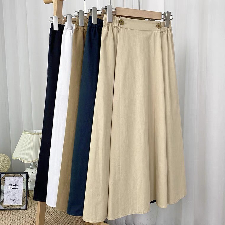 NATHAS SKIRT - FLOTTILICIOUS / rok wanita / rok murah / rok polos / rok muslimah