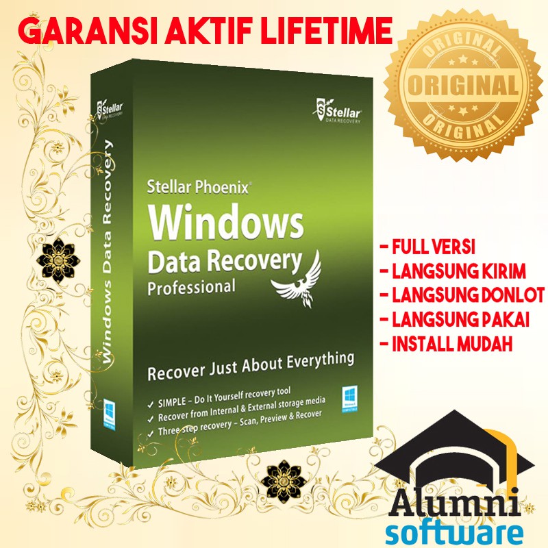 [FULL VERSION] Stellar Phoenix Windows Data Recovery 8 - GARANSI AKTIVASI