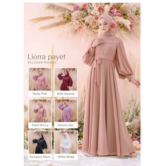 Promo ✓✓ LIORA DRESS | GAUN PESTA MUSLIMAH - GAUN MUSLIMAH - GAUN WISUDA - GAUN LAMARAN - GAUN BUSUI - GAUN BUMIL - GAUN MATERNITY - GAUN UNTUK PESTA - GAUN MUSLIMAH MEWAH - DRESS KONDANGAN - DRESS MEWAH - BAJU PESTA - GAMIS BUSUI