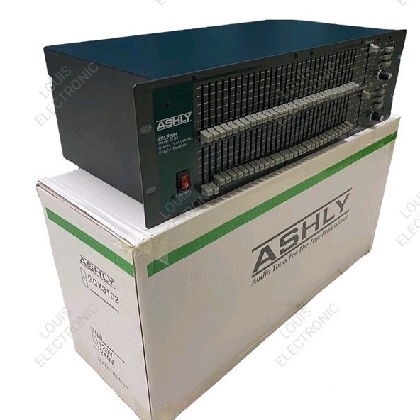 Equalizer ASHLY GQX3102 GQX 3102 ( 2 X 31 Channel )
