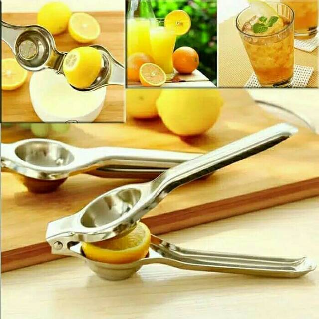 ALAT PERAS JERUK / JUICER MANUAL / ALAT PERAS MANUAL JERUK NIPIS LEMON STAINLESS STEAL