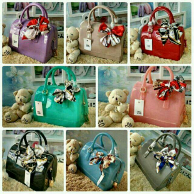 tas furla tabung jelly mini