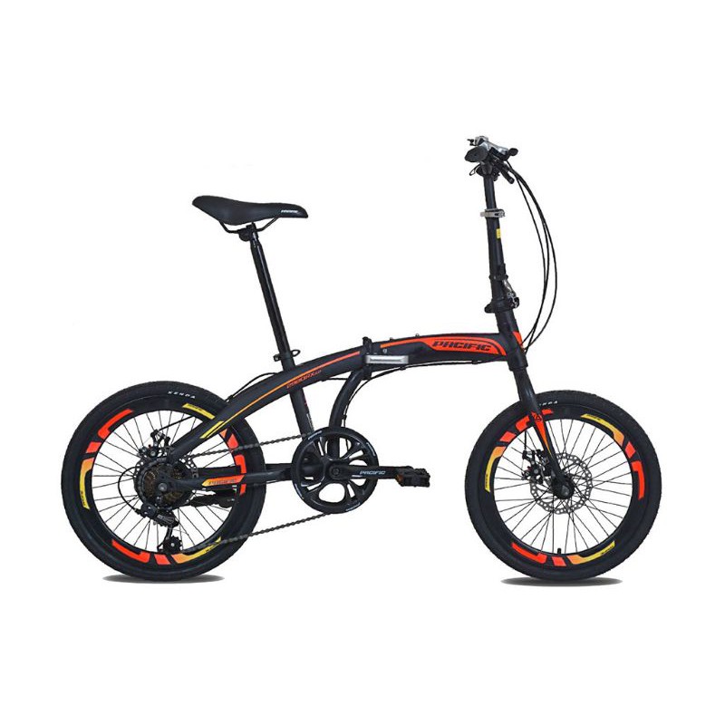 SEPEDA LIPAT 20 & 16 PACIFIC 2980 RX 6.0 VELG TINGGI