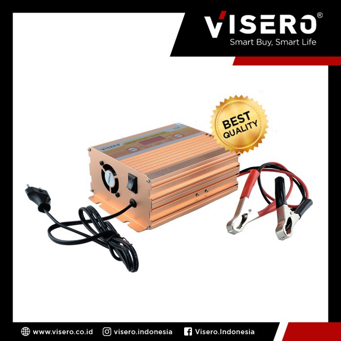 Battery Charger/Charger Aki 20A LED Smart Fast Visero (VIO-1220A LED)