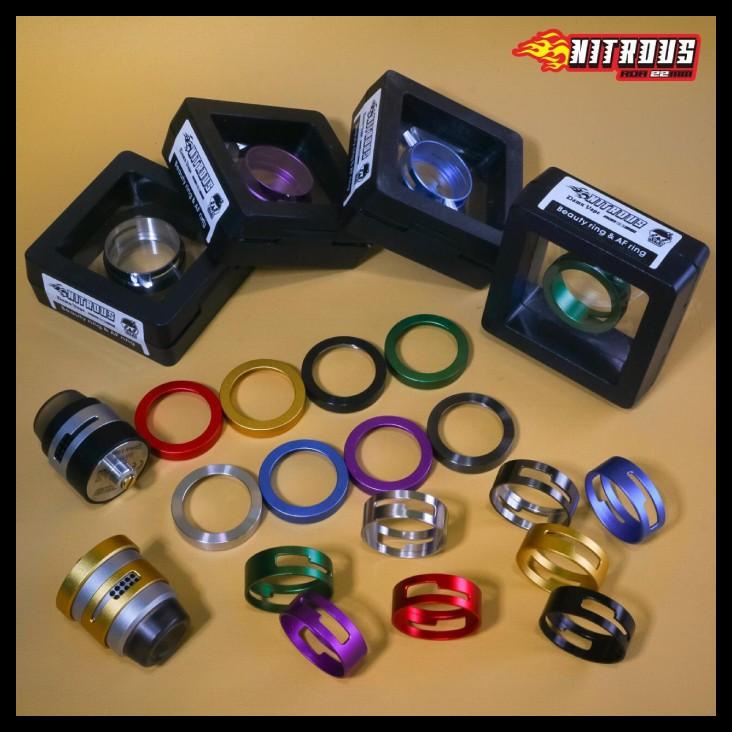 BEAUTY RING AND AF RING NITROUS RDA - AUTHENTIC