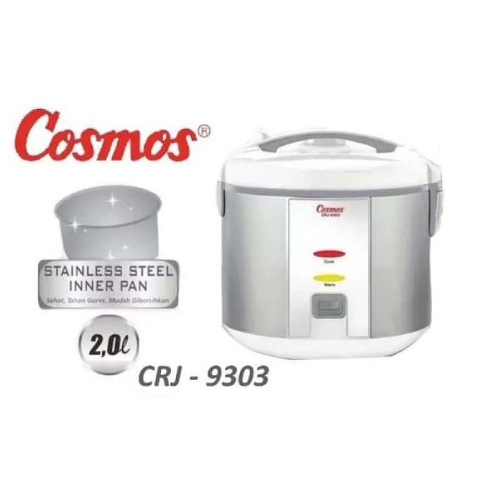 CRJ 9303 COSMOS Rice Cooker Magic Com 2 Liter