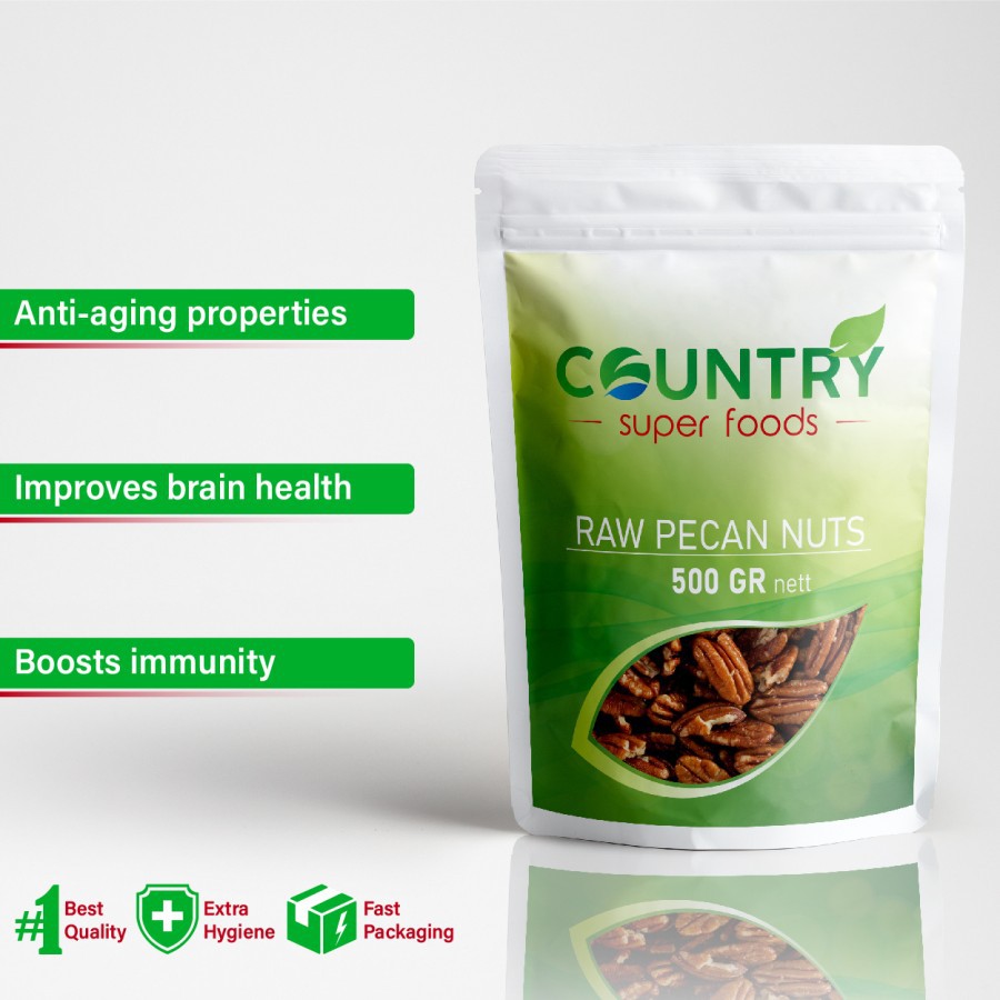

[ 500 gr ] - Raw Pecan Nuts | Kacang Pecan Mentah