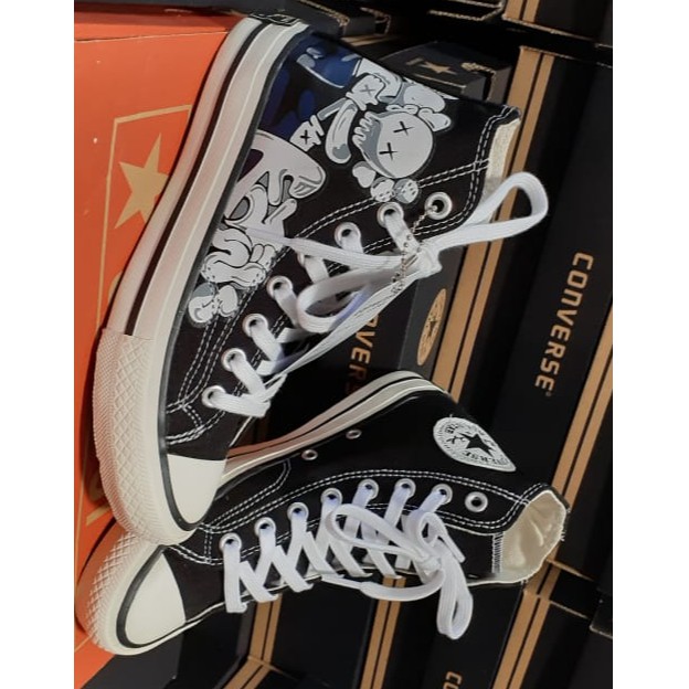 Terlaris Sepatu All-star Chuck Taylor 2/All Star Ct 2 Premium/Allstar Jackpurcel - K-AWS HITAM TINGGI